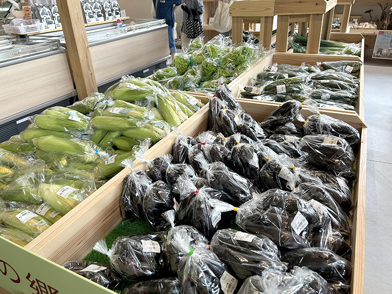 佐川 道の駅 野菜コーナー