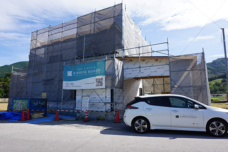 K-HOUSE DESIGN 施工現場