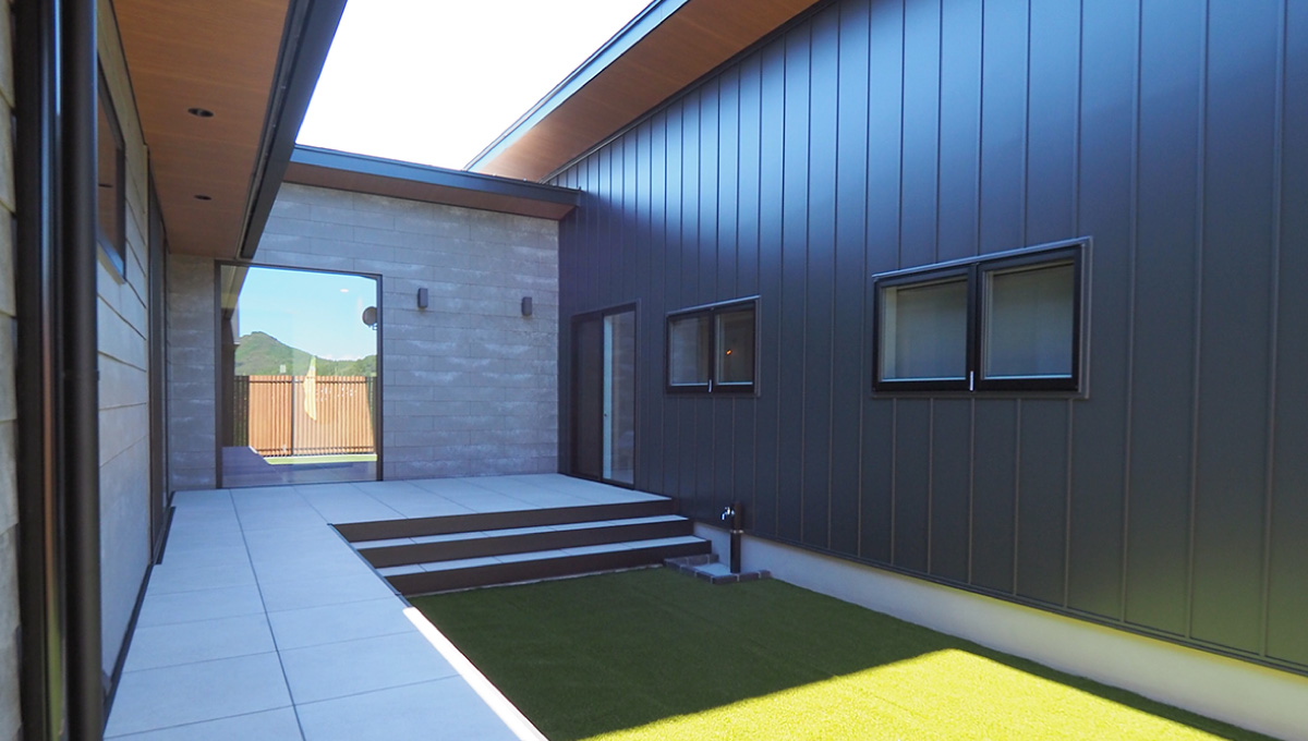 内と外が繋がる