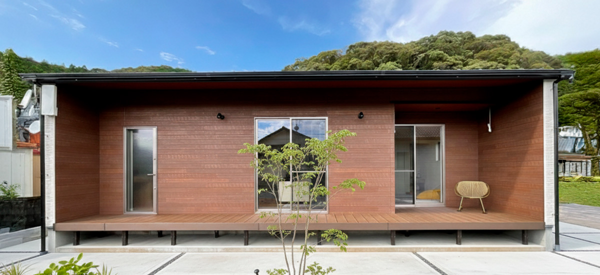 二人暮らしのための24坪の平屋