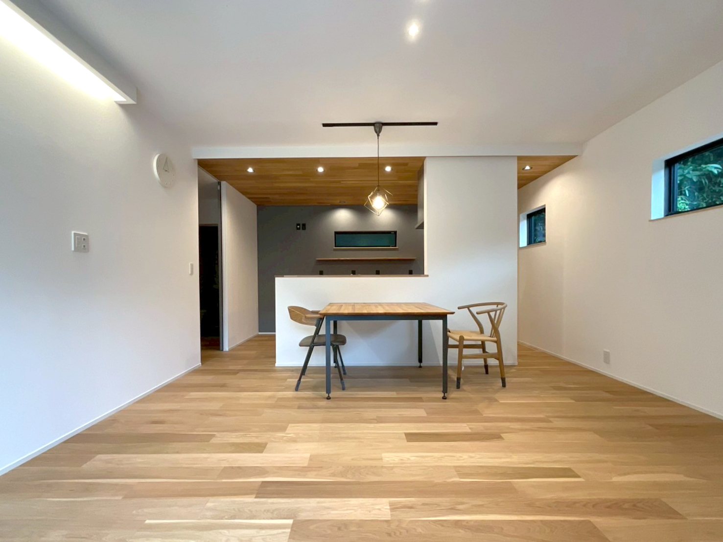 リノベーションアフター　リビングダイニング